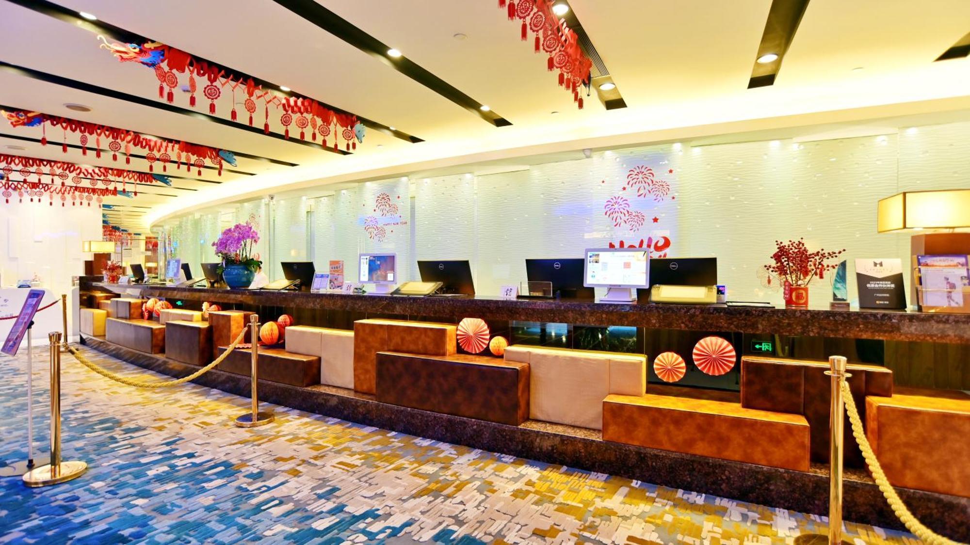 Ocean Hotel Guangzhou - Free Shuttle Bus To Canton Fair, Tao Jin Railway Station Buitenkant foto